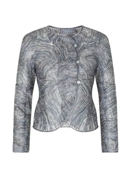 Geacă Giorgio Armani gri