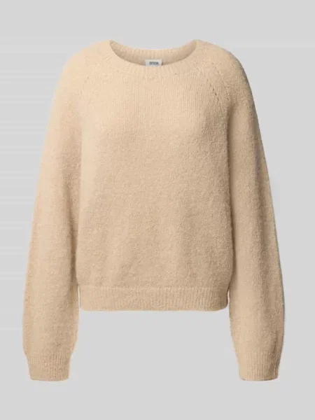Sweter z dzianiny z mieszanki wełny z alpaki model ‘PEMIRI’ Drykorn