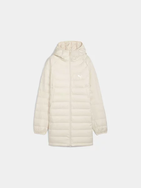 Пуховик PUMA Packlite Hooded Down Coat комбінований верх білий
