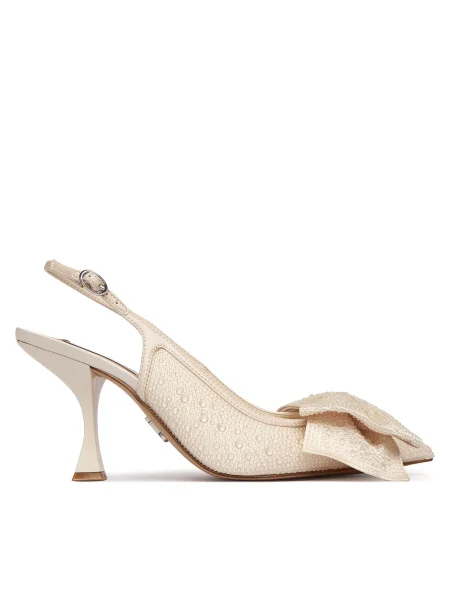 Steve Madden Lodičky Neasa Biela béžová