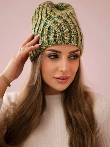 Șapcă Kesi din fleece verde