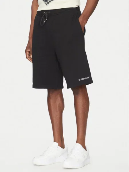 Guess Jeans Szorty sportowe czarny