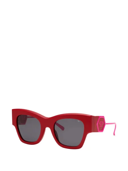 Слънчеви очила Philipp Plein Eyewear с автограф червено