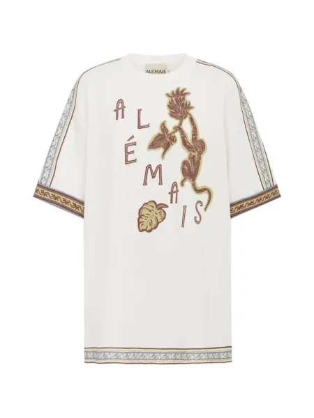 Dans tricou Alemais cu imagine alb
