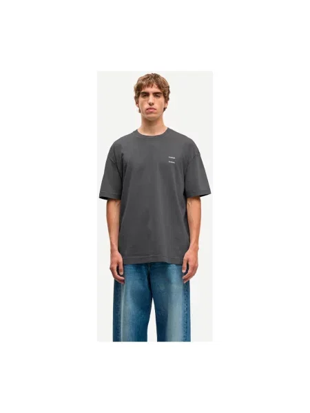 T-shirt Samsøe Samsøe Sajoel T-Shirt Black S czarna