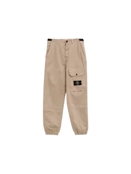 Spodnie dresowe Stone Island z kamieniami beżowe