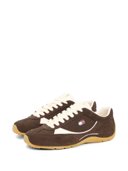Sneakerși Tommy Jeans maro