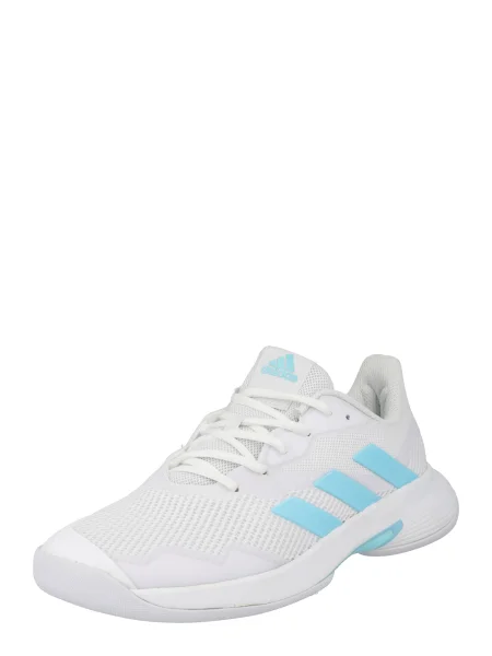 ADIDAS SPORTSWEAR Nizke superge Courtjam Control turkizna / bela