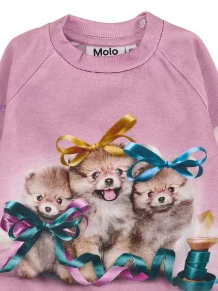 Bluza dziecięca Molo różowa