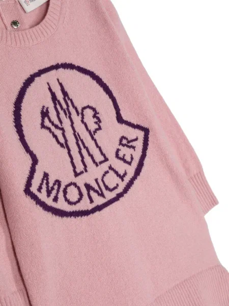 Sukienka dziecięca Moncler Enfant różowa