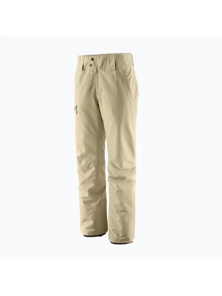 Spodnie narciarskie Patagonia Insulated Powder Town Regular weathered stone szare