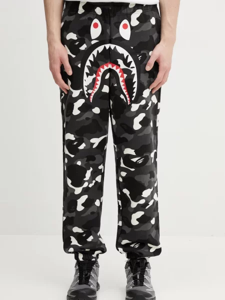 A Bathing Ape pantaloni de trening din City Camo Shark