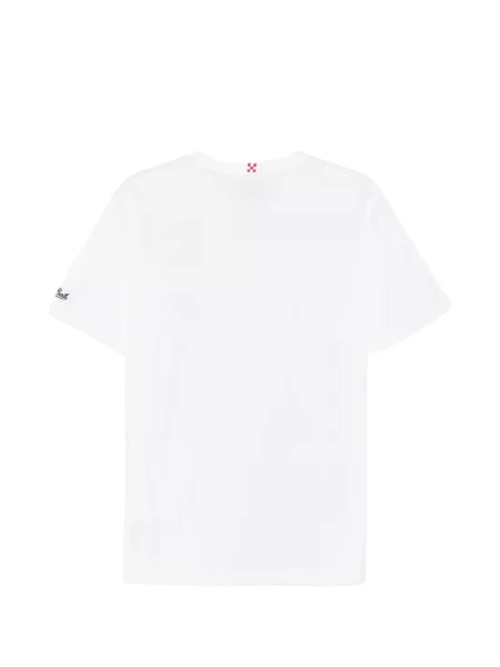 Tricou Mc2 Saint Barth cu imagine alb