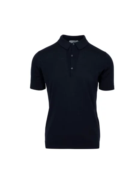 Koszulka polo John Smedley niebieska