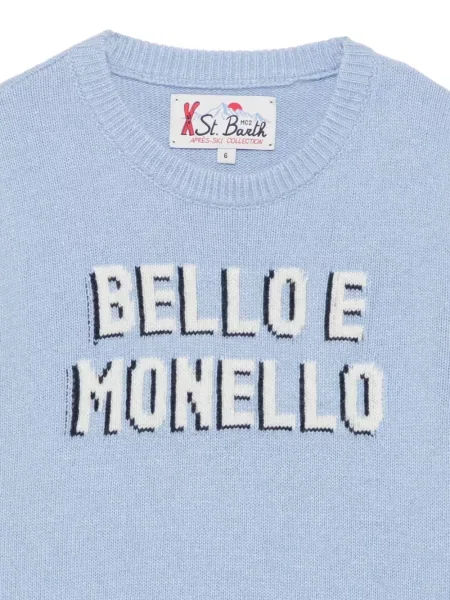 Sweter dziecięcy Mc2 Saint Barth niebieski