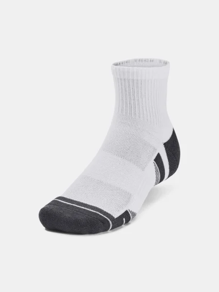 Șosete Under Armour Performance Tech Qtr White M alb