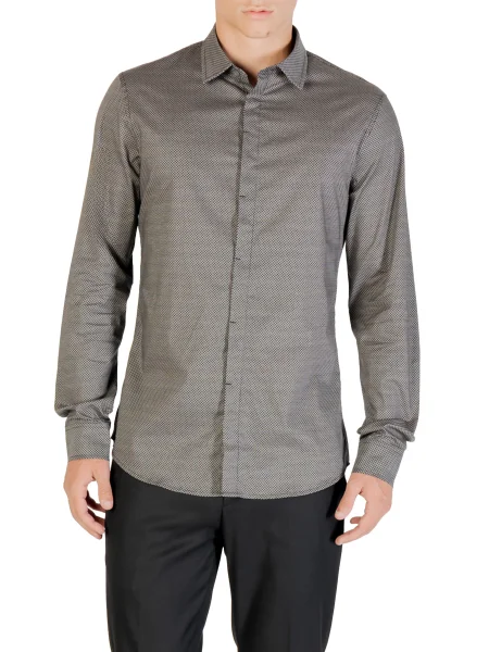 Cămașă Armani Exchange albastru