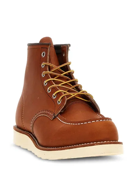 Botine Red Wing Shoes din piele clasici roșu