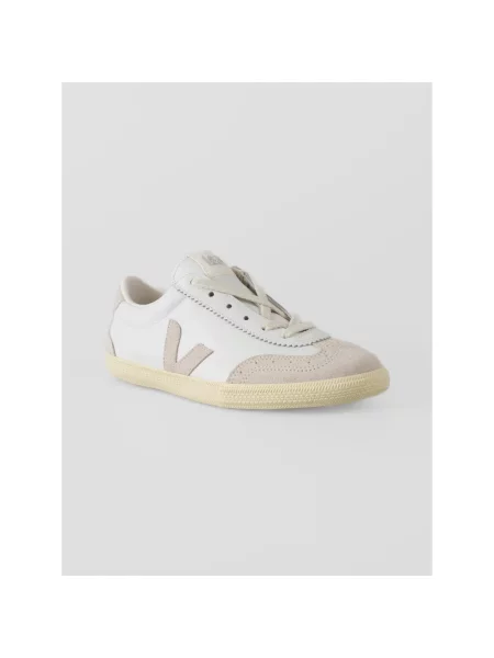 Sneakersy Veja Volley skórzane retro białe