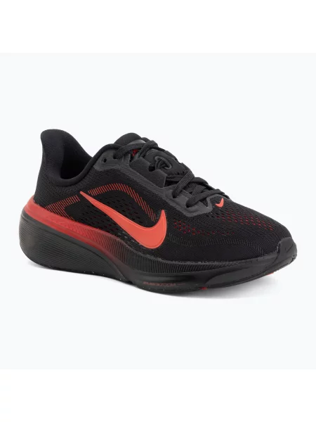 Gyerek futócipők Nike Pegasus 42 black/university red/bright crimson. Méret: EU fekete