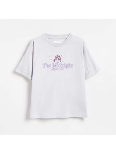 Reserved tričko Pusheen světle šedá