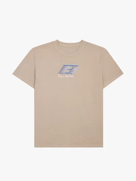 BLUE SKY INN Tricou nisipiu albastru
