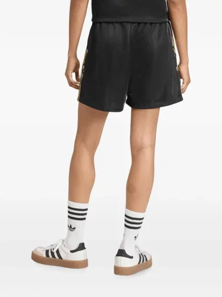 Scurt pantaloni scurți Adidas cu imagine cu model floral albastru