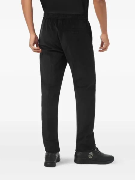 Pantaloni Billionaire de catifea cord negru