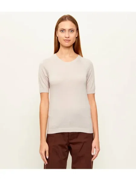 MM De lână pulover MMLORBITA cu adaos de cașmir gri