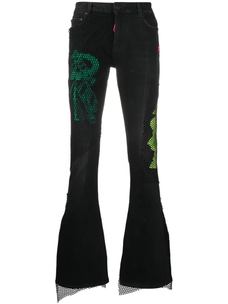 Blugi evazați Off-white alb