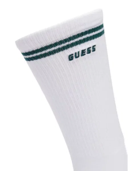 Guess Dolge nogavice bela