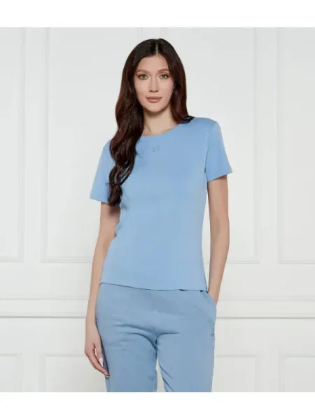 HUGO Tricou Deloris albastru