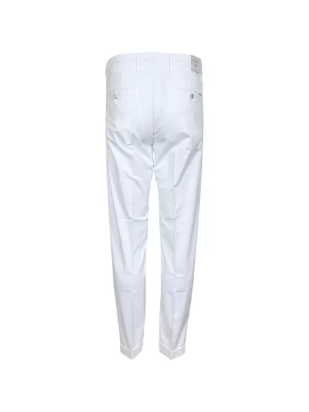 Pantaloni Re-hash alb