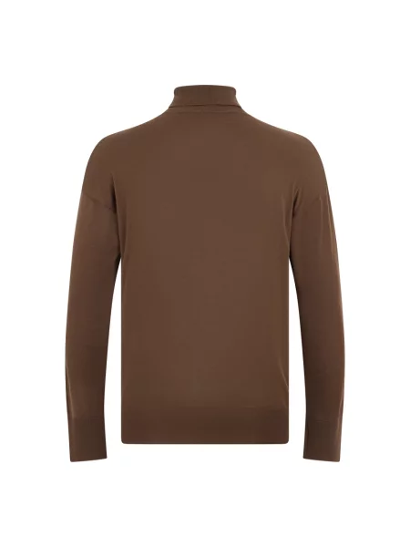 Sweter Max Mara wełniany brązowy