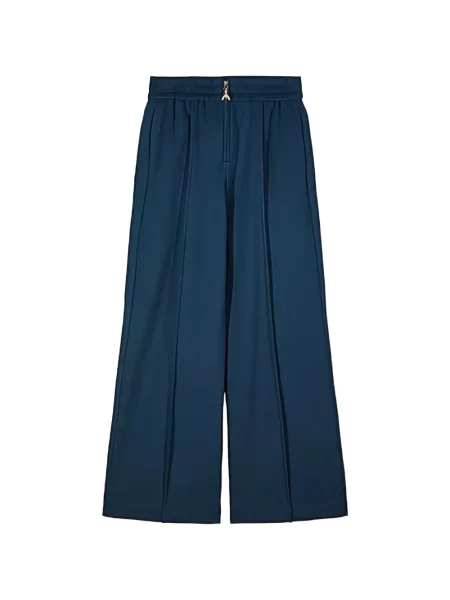 Pantaloni Patrizia Pepe albastru
