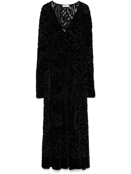 Rochie midi Ulla Johnson până la genunchi de costum negru