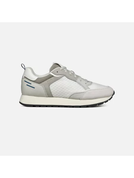 Sneakerși Geox alb