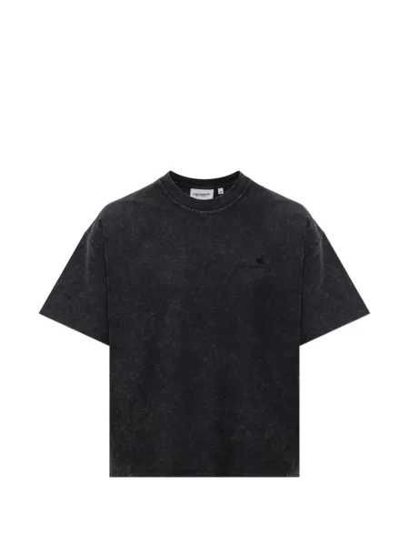Tričko Carhartt Wip s autogramem černé