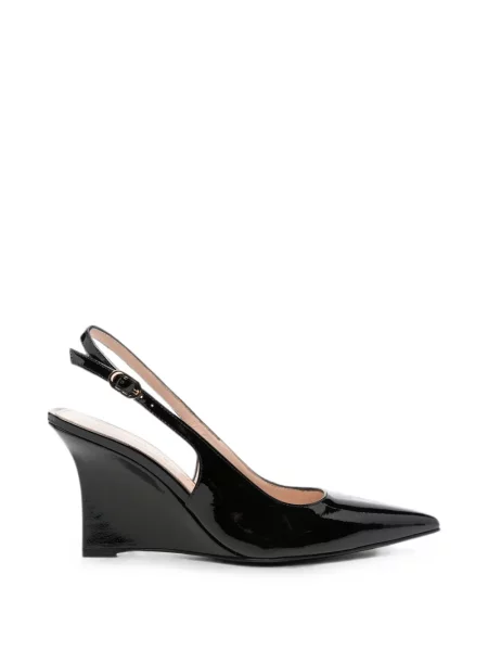 Pantofi cu toc Stuart Weitzman cu pană negru