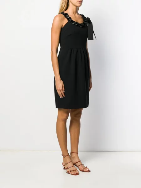 Kostiumas mini mini suknelė Boutique Moschino juoda