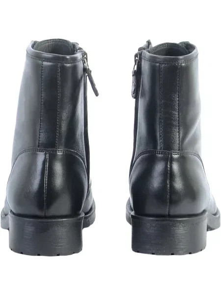 Geox Bocanci de piele negru