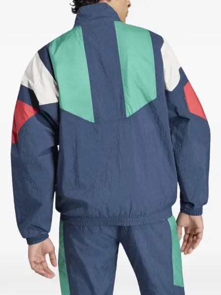 Hanorac Adidas cu broderie retro alb