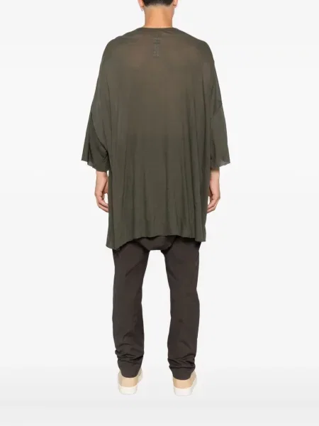 Тениска Rick Owens зелено