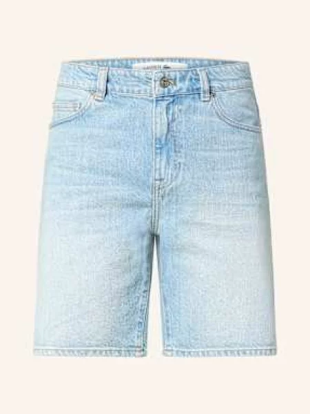 Szorty LACOSTE Bermuda Shorts Washed Bleach 34 niebieskie