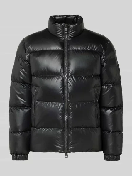 Kurtka puchowa o kroju regular fit z pikowaniem Tommy Hilfiger czarna