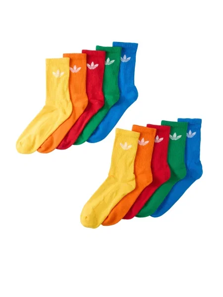 ADIDAS ORIGINALS Șosete galben / verde / portocaliu / roșu albastru