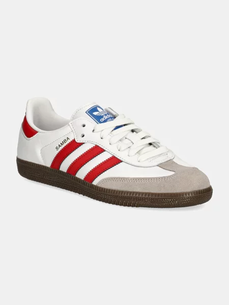 Adidas Originals Superge iz semiša adidas Originals Samba OG bela