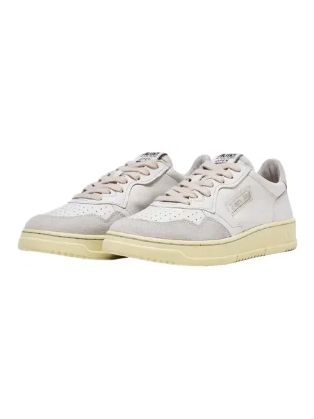 Sneakersy Autry zamszowe białe