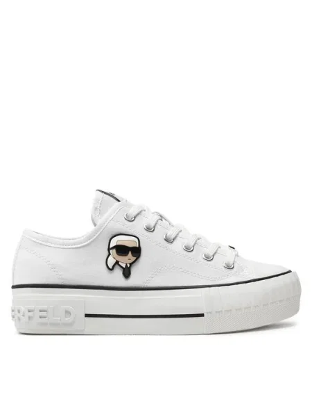 KARL LAGERFELD Teniși alb