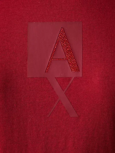 Armani Exchange női póló piros